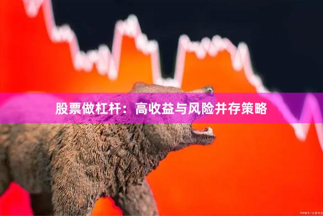 股票做杠杆：高收益与风险并存策略